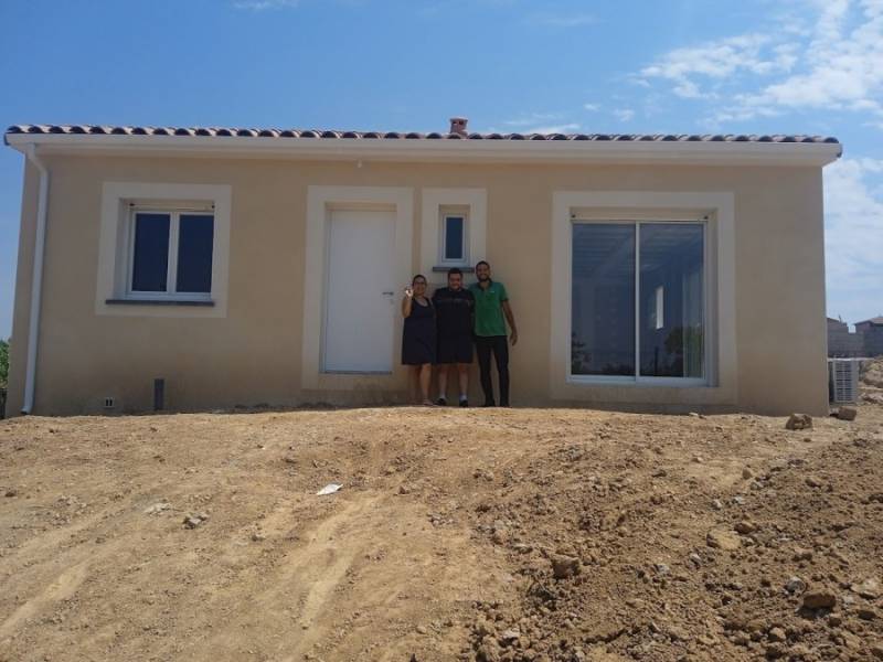 Maison plain-pied 3 chambres et 1 bureau à Montblanc proche Pézenas, Agde, A75 et Béziers