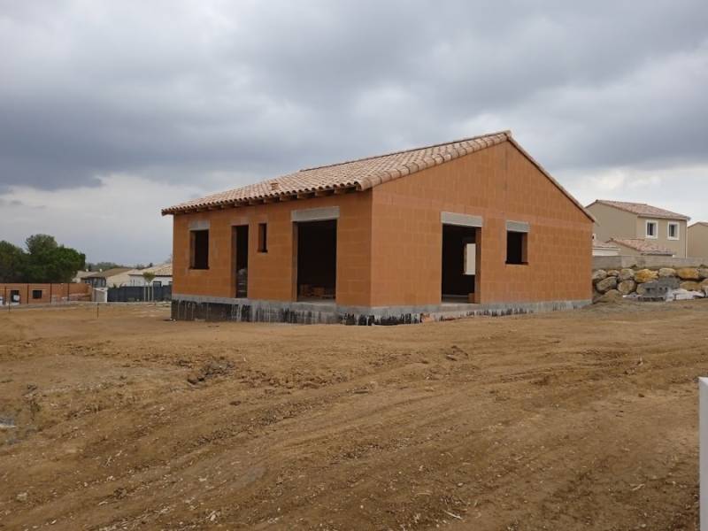 Maison plain-pied 3 chambres et 1 bureau à Montblanc proche Pézenas, Agde, A75 et Béziers