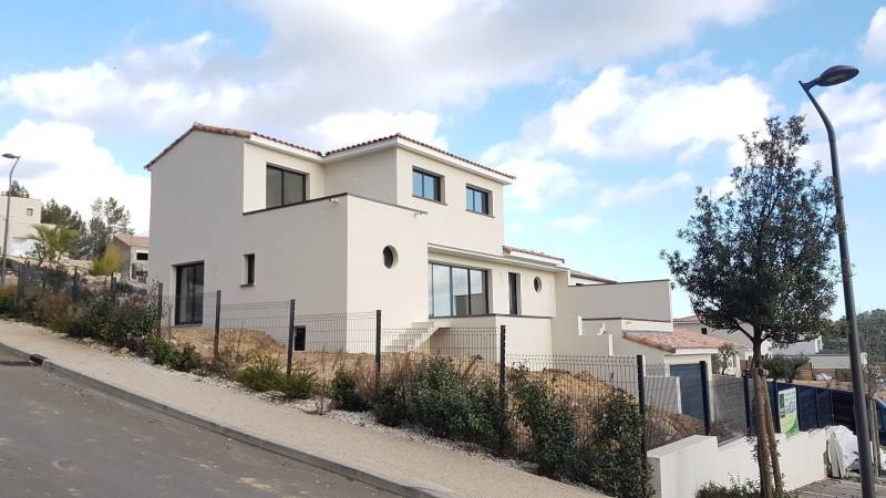 Maison contemporaine à étage proche Montpellier dans l'Hérault