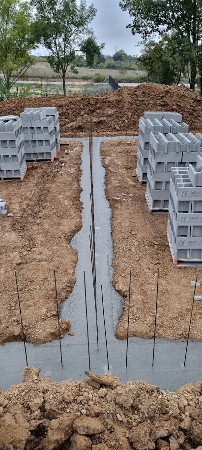 Coulage des fondations