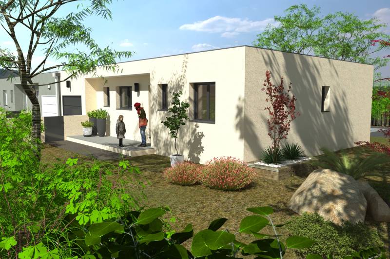 Maison contemporaine 3 chambres dont une suite parentale, cellier à Béziers