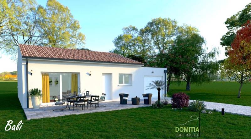 Maison neuve plain-pied 3 chambres avec garage accolé à CAZOULS LES Béziers