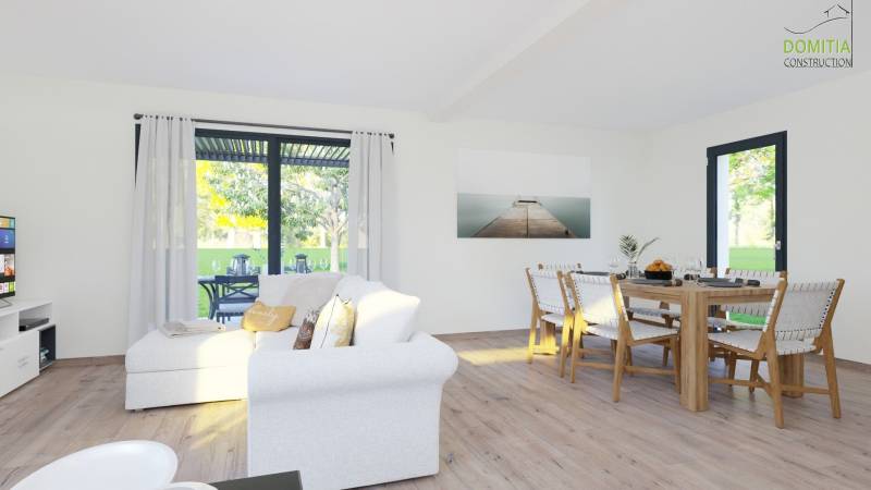 Maison à étage 3 chambres au style contemporain ou traditionnel avec ou sans garage