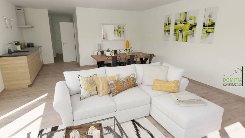 Thézan-lès-Béziers : Maison plain-pied en L avec 3 chambres dont une suite parentale sur terrain de 438 m²